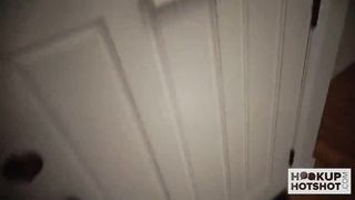 Blonde babe Emma Starletto goes on second rough online date