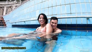 THRISTY & THICK LATINA Amy Amor ORGASMS in TABOO THREESOME