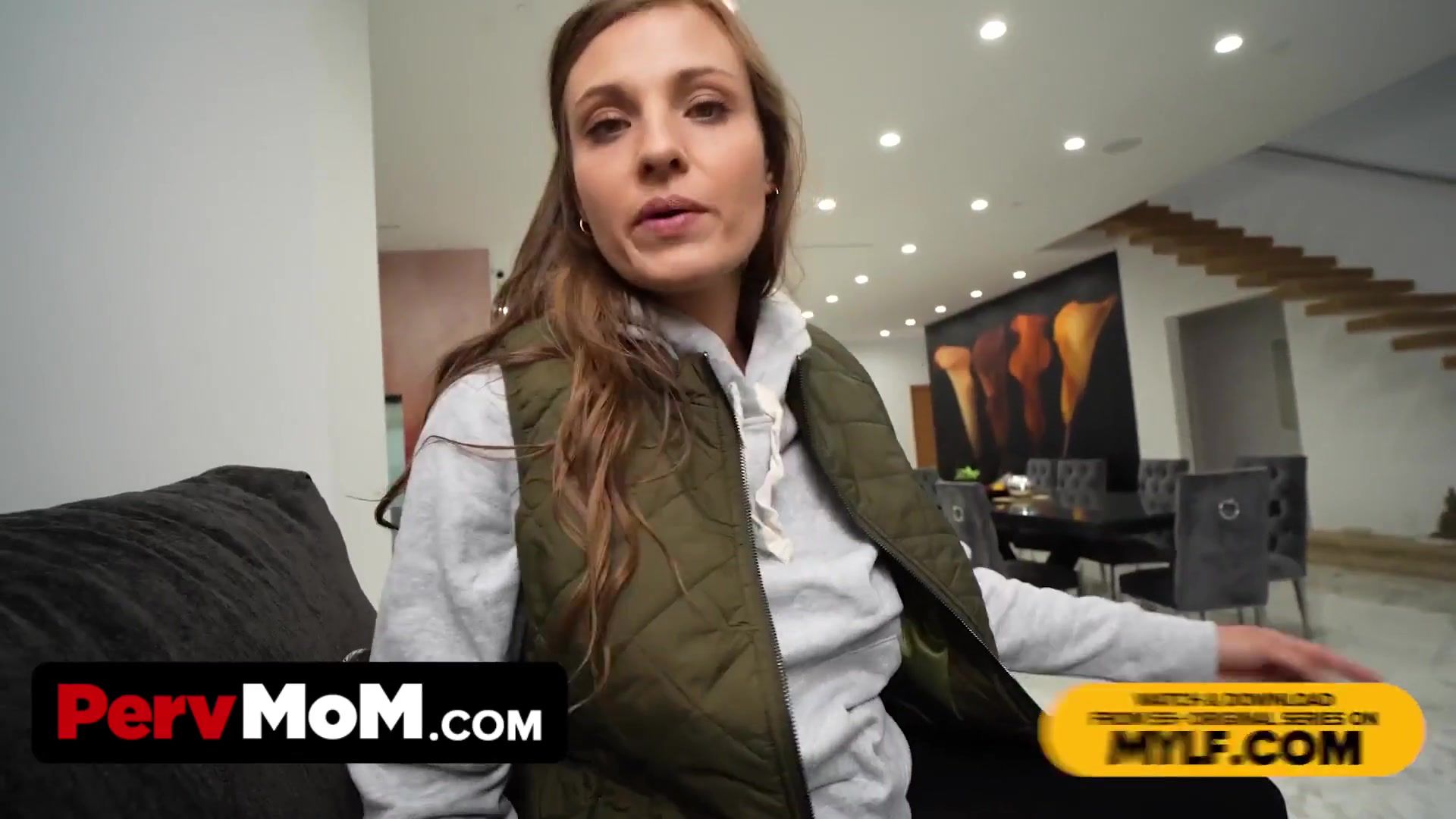 PervMom - Thick Assed Stepmom Kenzie Love Motivets Her Horny Stepson By Slobbering On His Young Dick