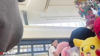 Asian girl bulge watching