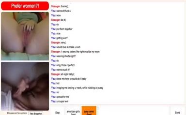 Omegle Series #23 - Brilliant knockers and vagina