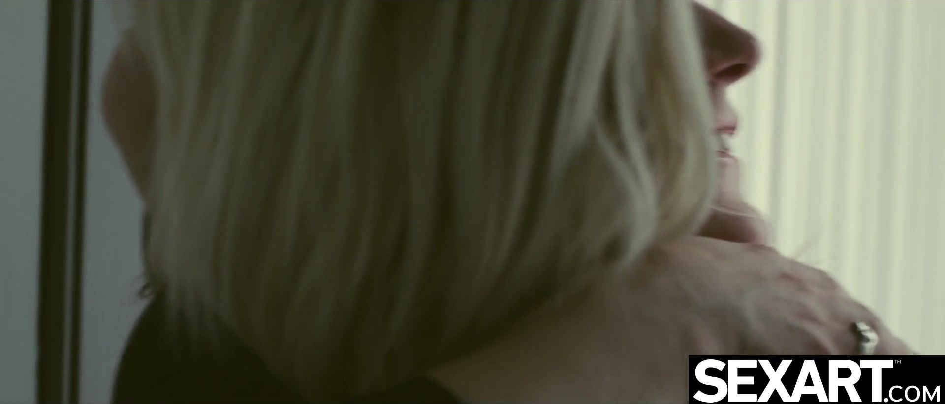 Stunning blonde gets dominated by her gorgeous lesbian lover