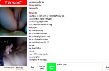 Omegle Series #19 - Smokes after Cybersex (Say My Name two)