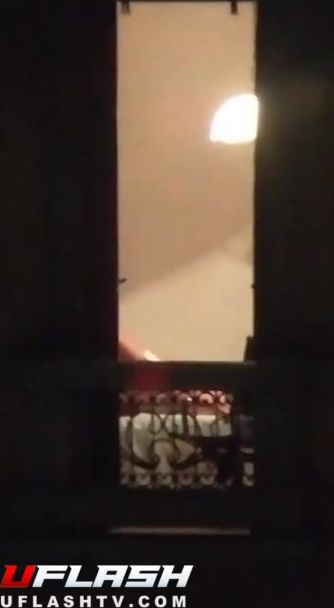 teen Girl across the street gives her boyfrien ...