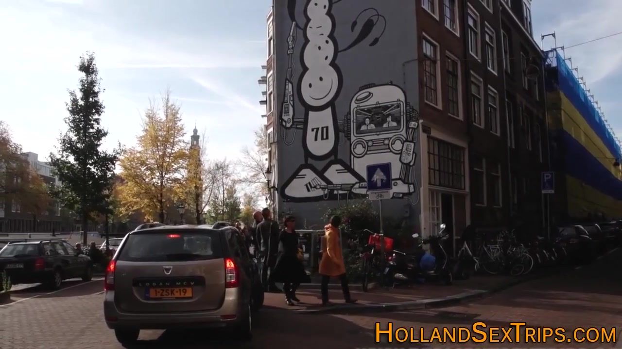 Real dutch prozzie gobbles cock