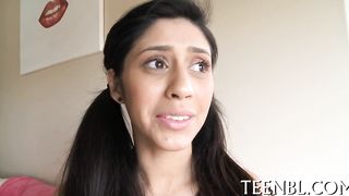 Filling babes mouth with a willy - video 24
