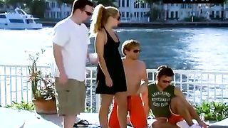 Jessica Simpson Bikini Scene  in Newlyweds: Nick AND Jessica