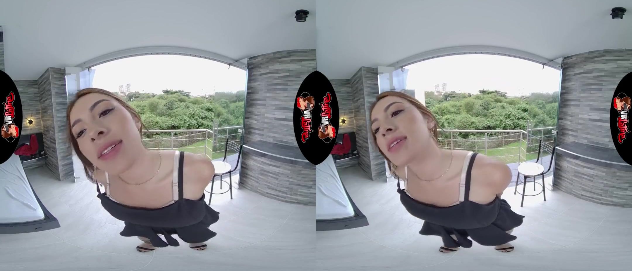 VRLatina - Pretty Colombian Strips Big Ass & Boobs Fuck
