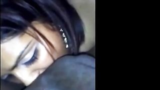 Dutch indian girl sucks and rims black guy