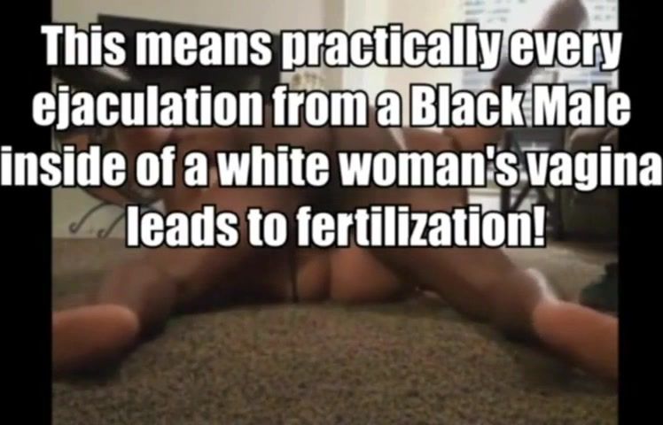 White Women Get Bred By Potent Black Sperm
