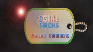 ThisGirlSucks blowjob Zarena Summers brunette teen oral handjob deepthroat small tits footjob hard cock