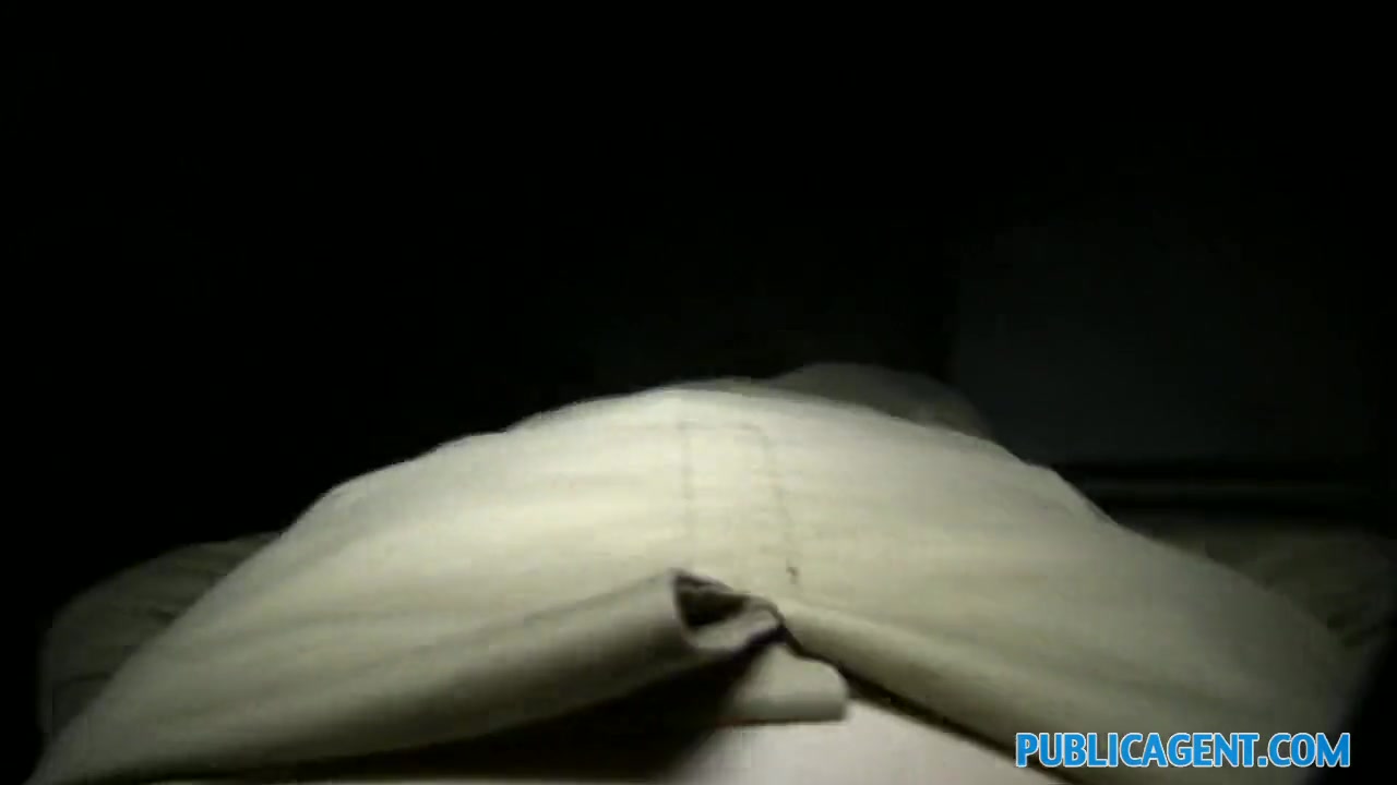 PublicAgent Long black haired sexy babe fuck