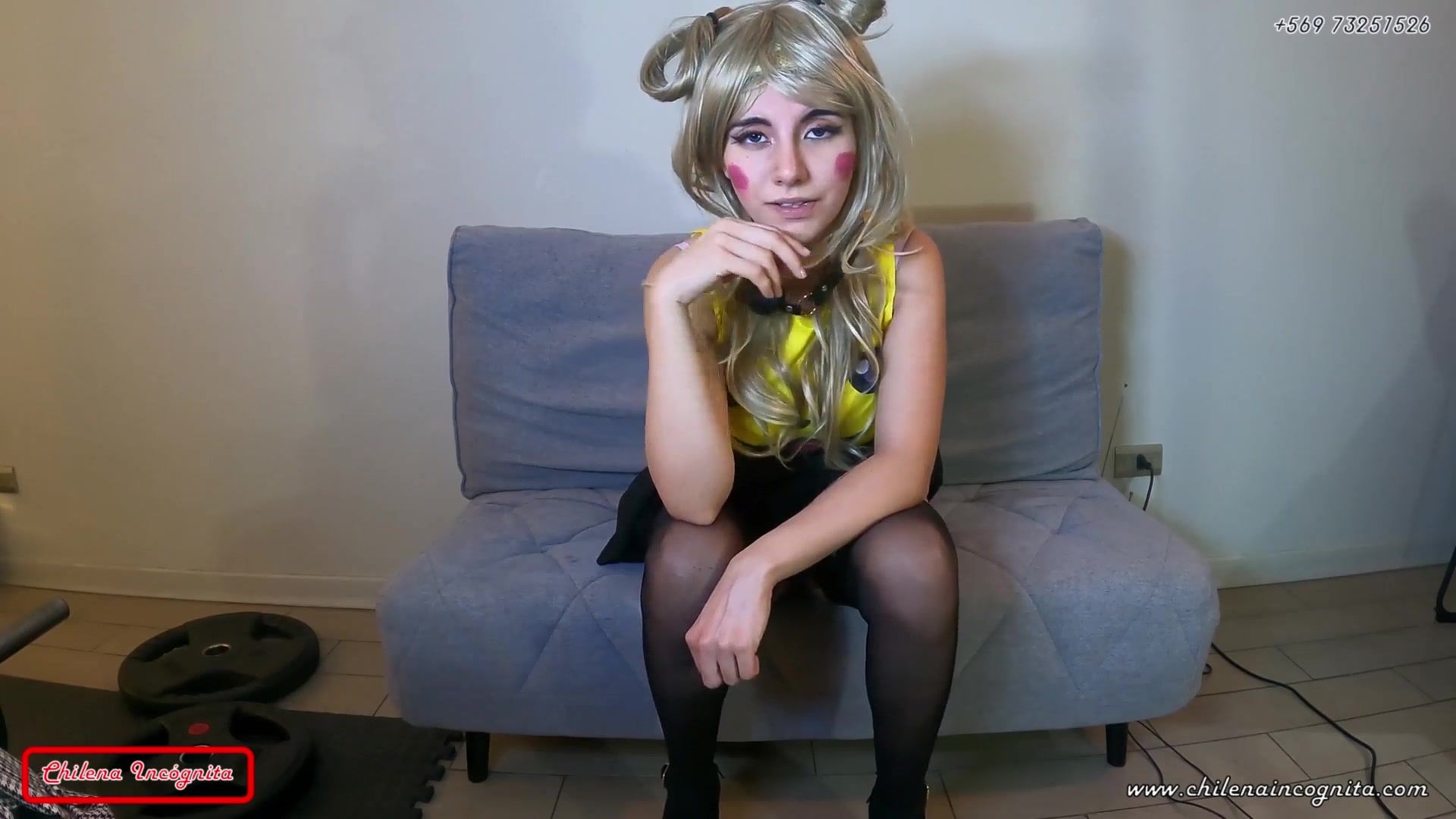 Bizarre Girl imitates Pikachu to get fucked - Otaku Cosplay - POKEMON - Trailer