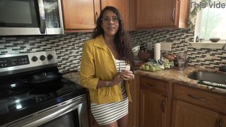 My stepmom scrambles my eggs in the morning when dad isn't home