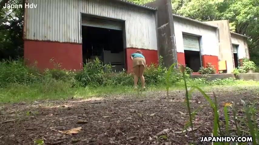 Busty Asian hiker gets bound and fucked to a creampie