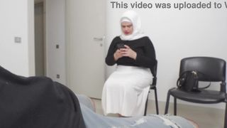 Dick flash. Muslim married MILF caught me jerking off in public waiting room