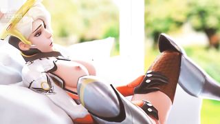 Overwatch Angel Leaf Hair Accessory