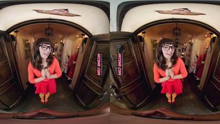 VR Conk Scooby Doo XXX Parody - spooky sex adventure with Velma Dinkley VRPorn