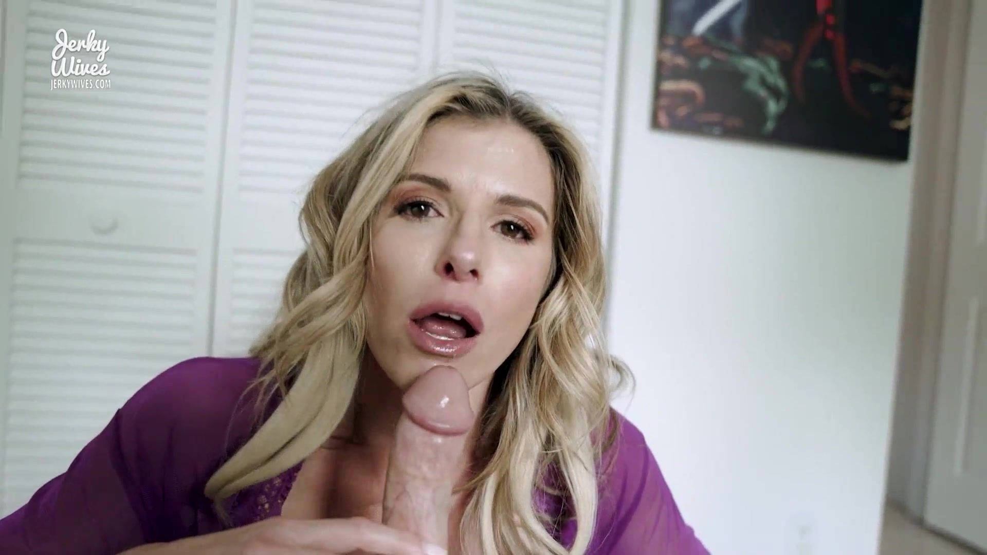 Busty Step Mom Lets Me Fuck Her Ass and Pussy in My Bed - Cory Chase