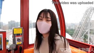 『マスクde本物素人』本物の『準ミスキャンパス』FC２に再降臨！！、あの正真正銘の有名大学の本物の『準ミスキャンパス』に、観覧車でディープ＆フェラ、、、超絶綺麗な顔立ちは必見、中出し２回戦、『個人撮影』個撮オリジナル２５１人目