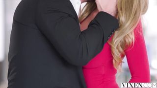 VIXEN Kendra Sunderland has sexecutive meeting with her boss