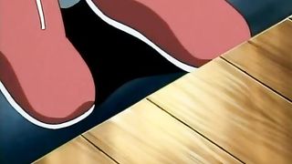 Anime deliveryboy seduced by a hot readhead