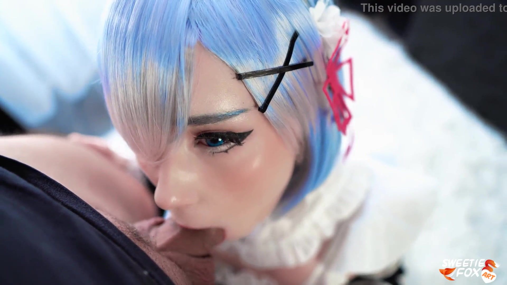 Sexy Maid Rem Sucks and Hard Fucks First Time with Subaru to Cum in Mouth - Cosplay re:Zero