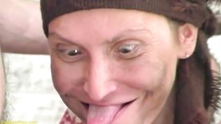 extreme ugly hairy mom rough fucked