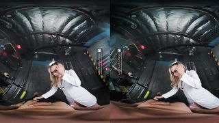 VR Bangers Sexy doctor's assistant Anna Claire Clouds testing new big dick for fuck VRPorn