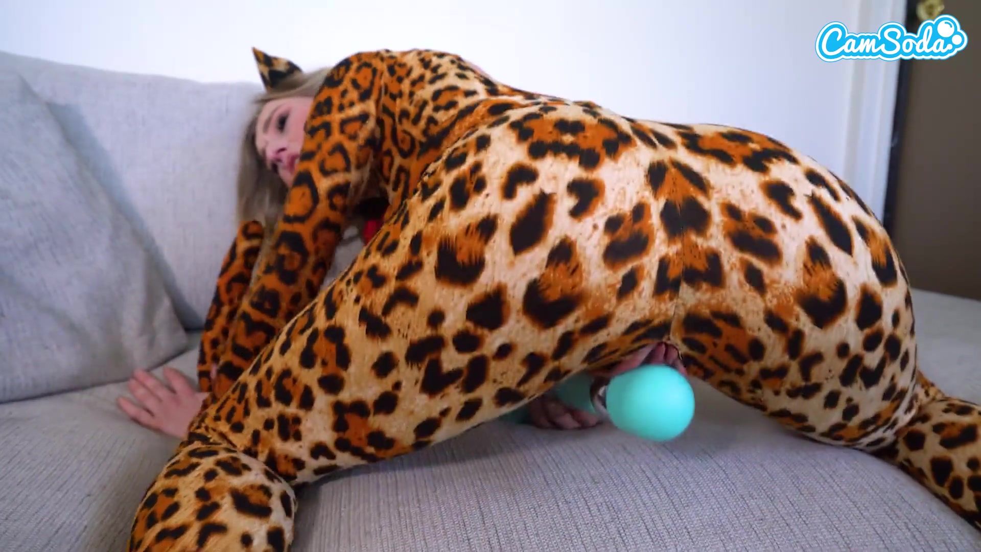 sexy horny girl masturbates