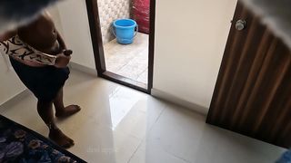Tamil maid swathi sucking owner dick