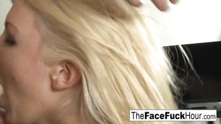 Layla Pryce gets her pretty face fucked