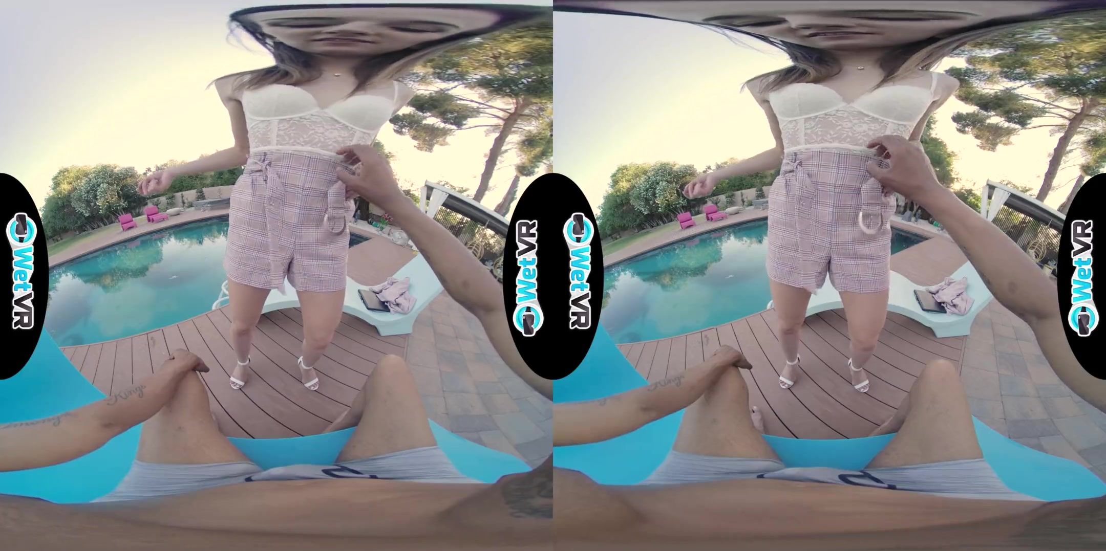 WETVR Skinny Agent Spreads Legs For Interracial Dick