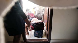 Jerking infront of Tamil maid Swathi