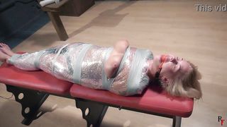 Darina has multiple orgasms Mummification with magic wand 2