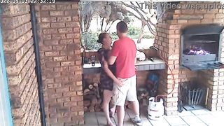 Cctv camera, caught my 38 year old wife cheating with the neighbours 18 year old son