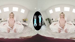 WETVR Sexy Blonde Spreads Legs During POV Vr Fuck