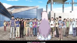 Cosplay cafe waitress needs more money - Hentai pros