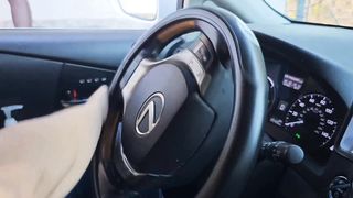 I Asked A Stranger On The Side Of The Street To Jerk Off And Cum In My Ice Coffee (Public Masturbation) Outdoor Car Sex