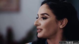 PURE TABOO Stepmom Sheena Ryder Surrenders To Stepson's DP Threesome Request