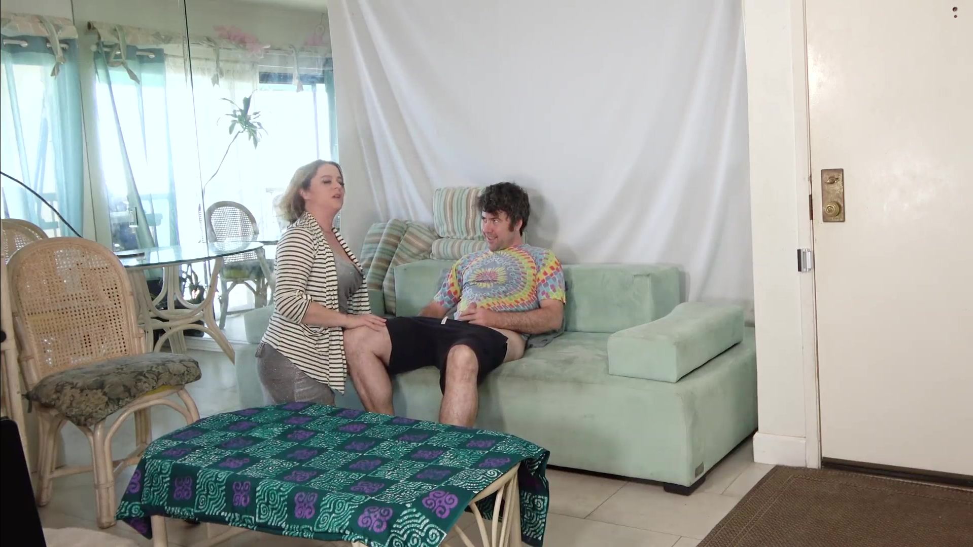 My stepson pestered me with dirty jokes till I got so fed up that I fucked him