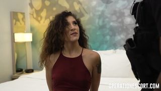 Busting a beautiful teen
