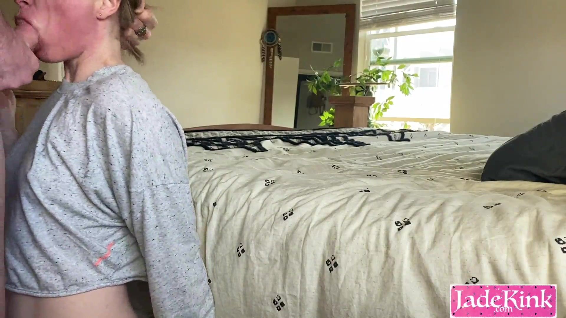 Thrown on the bed and dicked down