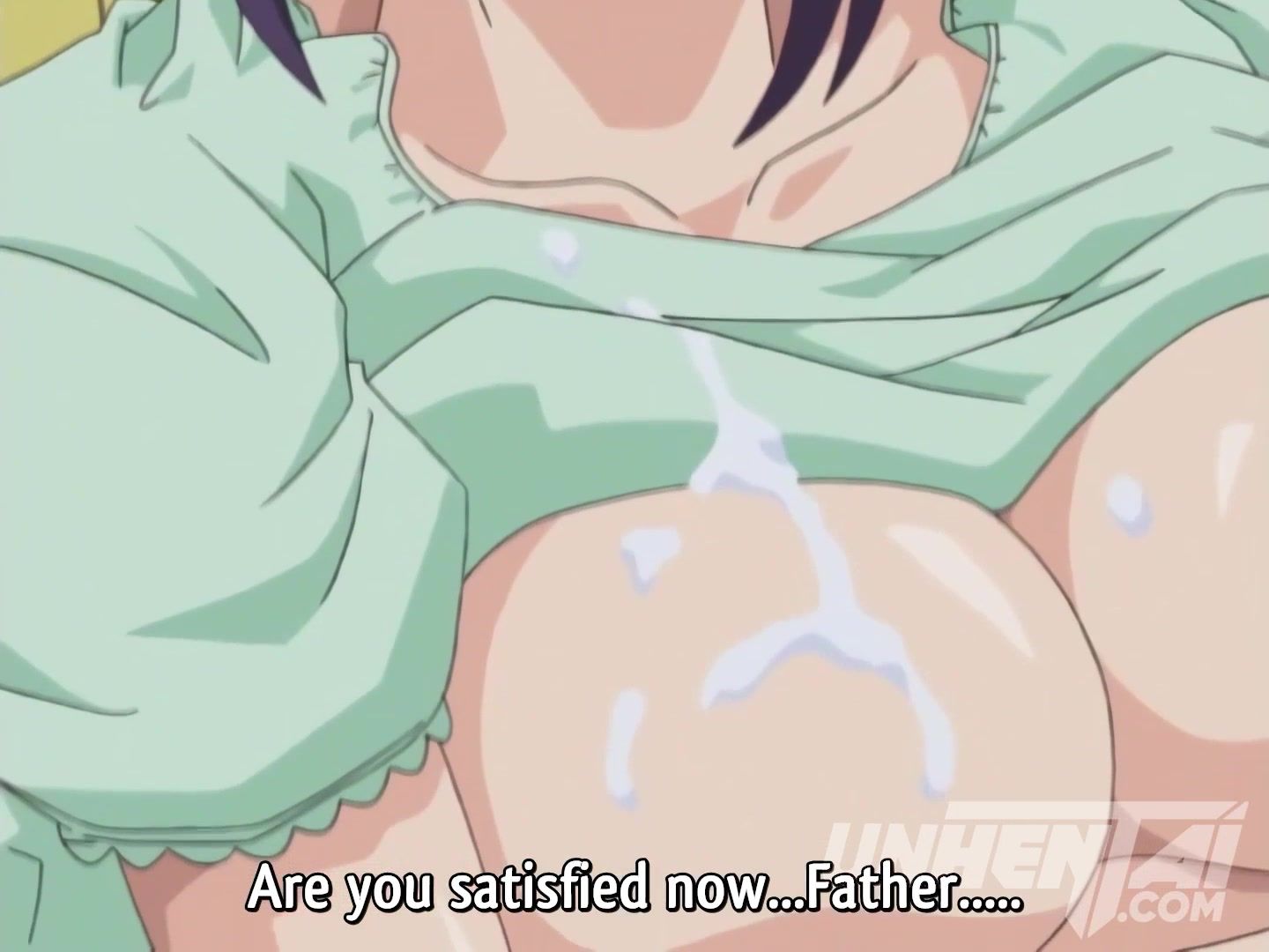 MILF House Maid is fucked by her old Stepdad — Uncensored Hentai [Subtitled]