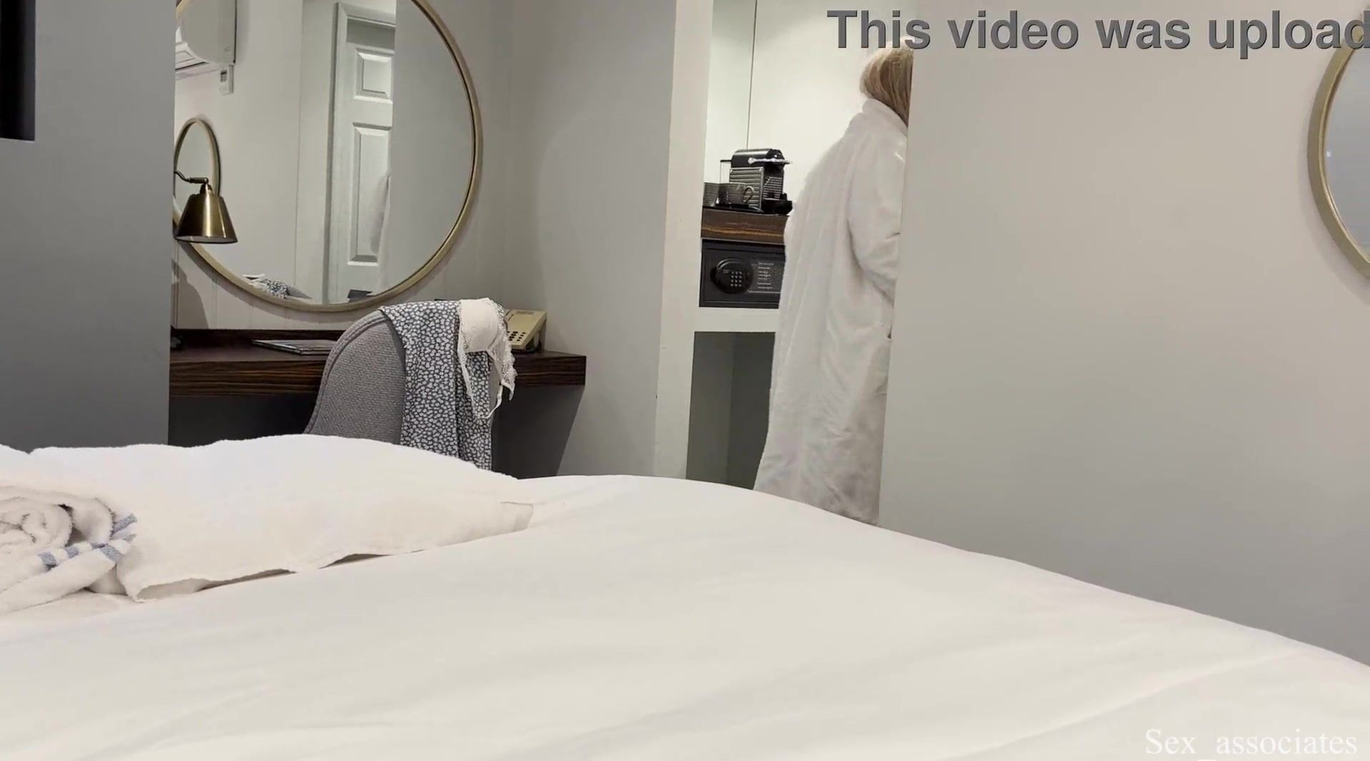 Step mom caught me spying on her in the shower in a shared hotel room.