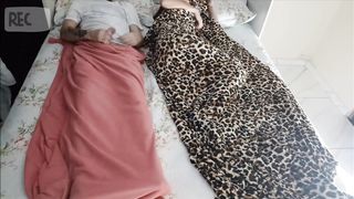 neighbor had to share a bed with the neighbor due to renovation! All assembled by the old