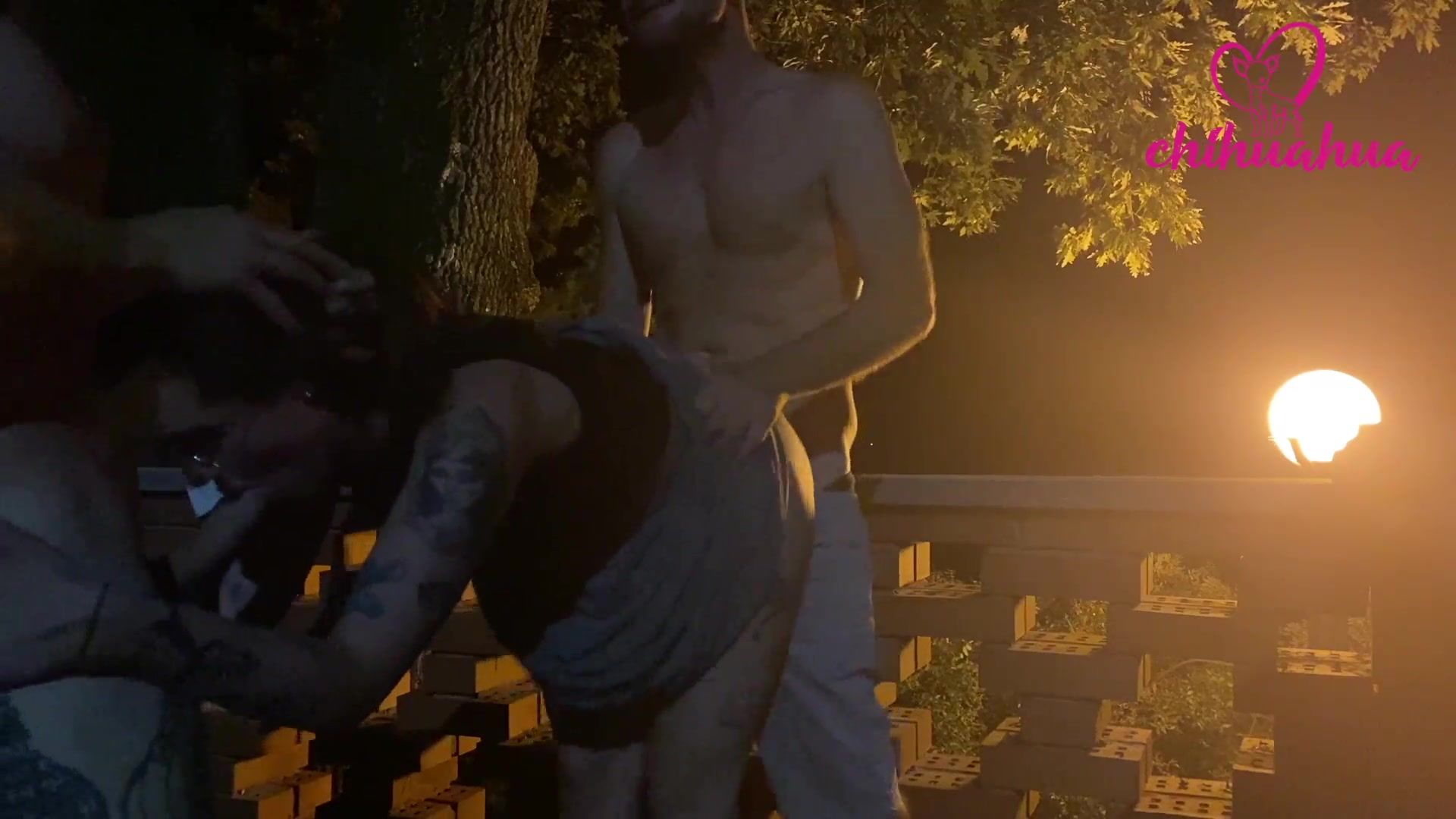 Threesome with randome guy from tinder