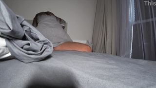 Not Young Wife Cheats On Her Husband With His Best Friend On Their Married Bed. Taboo