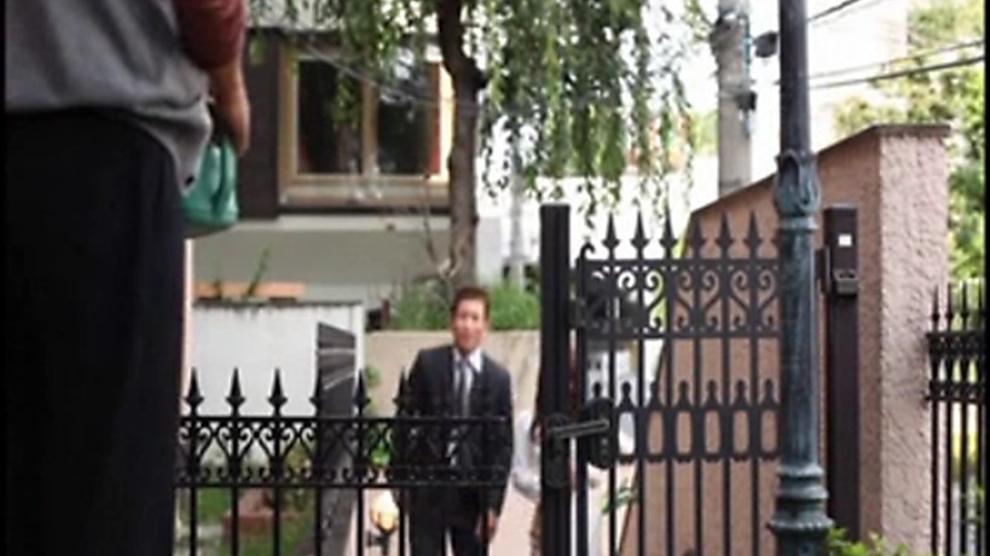 Father-in-law came approaching