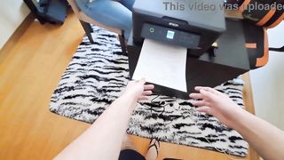 Latina Maid Signs Contract to Fuck 1 Minute Every Hour Until Her Boss Cums